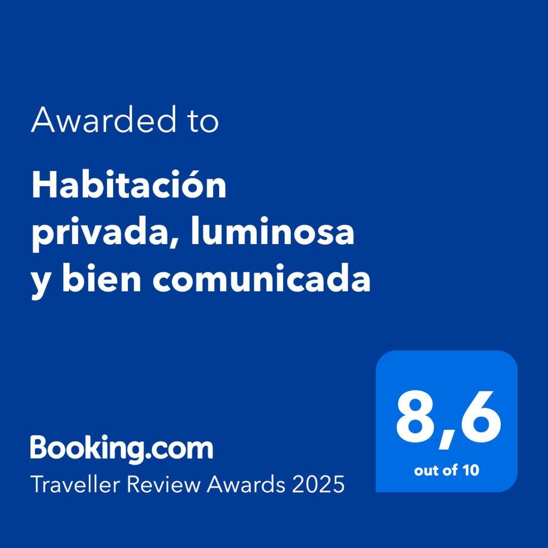 Habitacion Privada, Luminosa Y Bien Comunicada 마드리드 외부 사진